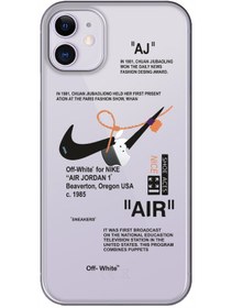 Resim iPhone 11 Nike Air Telefon Kılıfı - Seffaf 