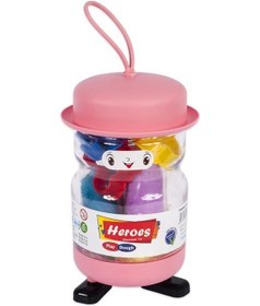 Resim Heroes Şapkalı Oyun Hamuru Ern-552 Pembe 