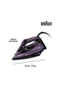 Resim Braun Texstyle 9 SI9661VI 3100 W Buharlı Ütü 