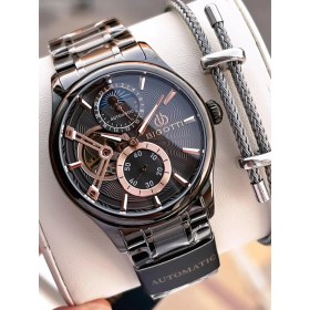 Resim Bigotti Otomatik ve Kurmalı Çelik Karatma ve Renk Atma Yapmaz 5 Atm Erkek Kol Saati EBG.10683.6 