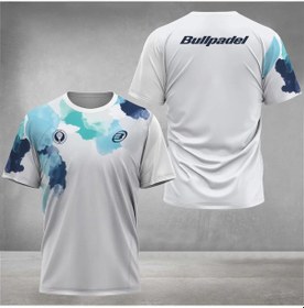 Resim Snapbuyerkek Yazlık Nefes Alabilen Kısa Kollu Tenis T-shirt - Serin Padel Spor Koleksiyonugreen Green 