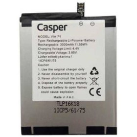 Resim Casper Via P1 Batarya Pil 3000mAh 