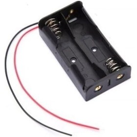 Resim 18650 Pil Yuvası Lityum Iyon 2 Li - 10 Adet 