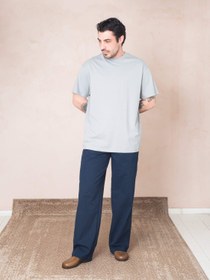 Resim Organik T-Shirt - Küllü Mavi / L 