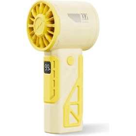 Resim Elde Taşınır Turbo Fan 100 Hızlı Ayarlanabilir Dış Mekan Taşınabilir Yüksek Hızlı Fan Hızlı Soğutma Fanı Sessiz Fan Iş ve Çalışma Için (Yurt Dışından) 