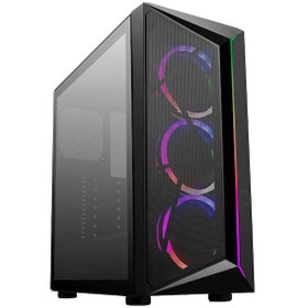 Resim Cooler Master Cmp510 Mesh Argb Tg 650W 80+ Bronze Mid Tower Kasa Cooler Master