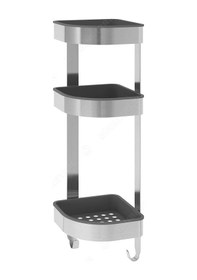 Resim Ikea Çelik Köşe Duş Rafı Paslanmaz Çelik Lb035 Çok Renkli 