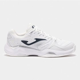 Resim Joma Master 1000 2502 Beyaz Erkek Toprak Kort Tenis Ayakkabısı Tm100s2502c Beyaz 