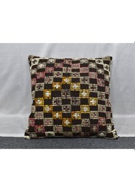 Resim Zehra Abla Halı Yeni El Dokuma Dekoratif Kilim Kırlent Yastık Kılıfı 6234 