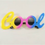 Resim azrlyaonline Cool Yazılı Rengarenk Parti Gözlüğü 21x8 cm (5224) 
