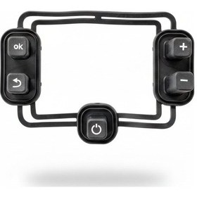 Resim Bosch Uyumlu Buderus Kombi Buton Seti Siyah Ok 5li 
