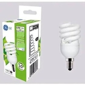 Resim GENERAL 12w E14 Duylu Tasarruf Ampul Beyaz Işık 