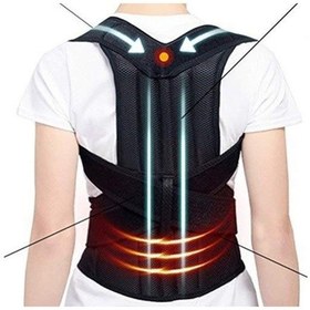 Resim Dik Duruş Korsesi Erkek Kadın Duruş Düzeltici Korse Skolyoz Sırt 