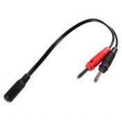 Resim Dc Çevirici 5.5X2.1 Mm Dişi Silikon Bana Fiş 20Cm 