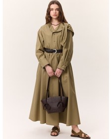 Resim Manuka Volanlı Premıum Etek Haki Haki 