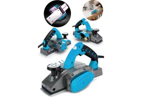 Resim Steiner Alman Titan 4200 Watt Motor Korumalı Bakır Sargılı Metal Şanzuman Çift Bıçaklı Planya Rende Makinesi 