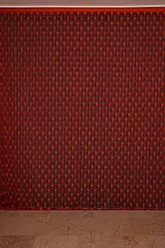 Resim KALPLİ BİRLEŞİK MODEL KIRMIZI RENK İP PERDE HAZIR İP PERDE 300 * 270 