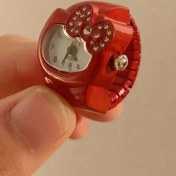 Resim Elmpaly Pembe Hello Kitty Kedi Kurdele Kristal Mekanik Pilli Çelik Klasik Kız Kol Saati Diğer 