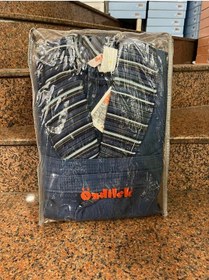 Resim Özdilek Natalieman Şalyaka Bornoz L Beden Lacivert Çok Renkli 