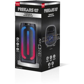 Resim BOOD Frekans 07 Bluetooth Hifi Hoparlör Siyah 