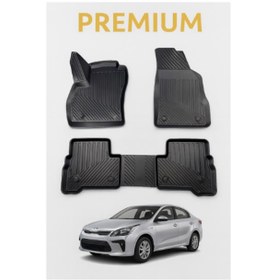 Resim Kia Rio 2017+ 3d Havuzlu Oto Paspas Araca Özel Tam Uyum 