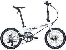 Resim DAHON LAUNCH D8 20 JANT KATLANIR BİSİKLET MD 8V BEYAZ 