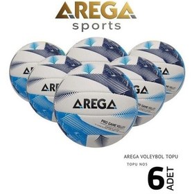 Resim 6 Adet Arega Voleybol Maç Topu Mvb-40352 002 Beyaz 