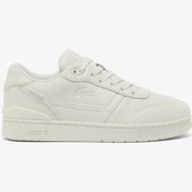 Resim Lacoste Women’s T-Clip Shield Leather Sneakers 