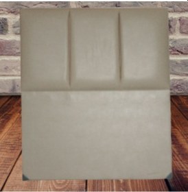 Resim Başlık ALC SEDEF Model 90cm SUNİ DERİ Kumaş Modern Kapitone KREM Renk El Yapımı 