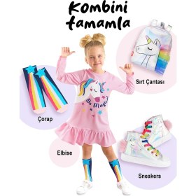 Resim Denokids Rainbow Star Kız Çocuk 2li Soket Çorap Takım 