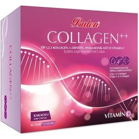 Resim Balen Collagen Tip 123 Hyaluronik Asit 30 Şase 12100 MG 