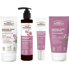 Resim Canlandırıcı Yüz Bakım Seti Şam Gülü & Seramidler 4 Lü 