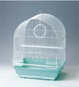 Resim Yıldırım Pet 81201 Kuş Kafesi Yuvarlak Çatılı 34.5 28 45.5 Cm 