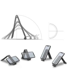 Resim Ayarlanabilir Yüksek Kalite Metal Laptop Dizüstü Stand, Katlanabilir Taşınabilir Laptop, Tablet Telefon Yükseltici Standı Tutucusu, ipad Uyumlu, macbook Uyumlu 