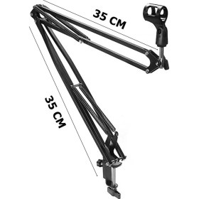 Resim Lastvoice NB39HY Set Mikrofon Standı ve Shock Mount 35x35 cm Çin Menşeli Kaliteli Aksesuar 