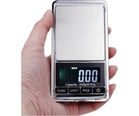 Resim Vanckey 500 gr Dijital Terazi Çelik Malzeme ile Hassas Tartım Eczane Kuyumcu Modeli 