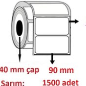 Resim 20x90 KUŞE ETİKET( 1500lü ) 