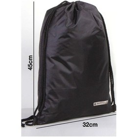 Resim Rakerplus Siyah 32x45 Cm Su Geçirmez Büzgülü Krampon Ve Spor Çantası Siyah 