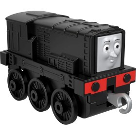 Resim Thomas & Friends™ Trackmaster Sür-Bırak Küçük Tekli Trenler, Diesel, Siyah Oyuncak Lokomotif Tren, FXX06 