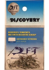 Resim Dft Discovery Klipsli Nikel Fırdöndü No:08 10adet 