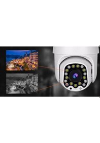 Resim Yoosee WIFI İp Kamera 360+Çift Anten+1080P Speed Dome Ptz 2Mp 4X Zoom 
