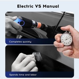 Resim Pazly Taşınabilir Araba Cilalama Makinesi 60w - Çizik Onarım & Parlatma Seti, Kullanışlı Abs+tpe Malzeme 
