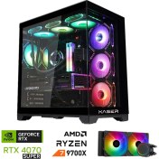 Resim Xaser Lexus X280 Ryzen 7 9700X 32GB Ddr5 Ram 1tb M.2 Nvme SSD 8gb RTX4070 Super Sıvı Soğutmalı Oyuncu Bilgisayarı 