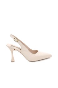 Resim PİSAGOR Pisagor Ps-32650 8,5 Cm Topuklu Kadın Arkası Açık Stiletto Ayakkabı 