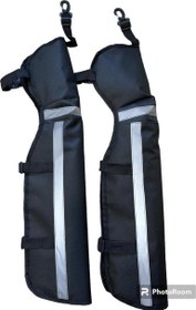 Resim Bacak Rüzgar Koruma Kolay Giyimli Dizlik 