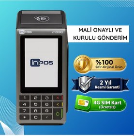 Resim Inpos İnpos M530 4g Yeni Nesil Yazar Kasa Pos Kurulu Gönderim 