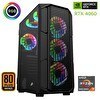 Resim Xaser XSR483 Ryzen 7 5700X 16GB Ram 1tb M.2 Nvme SSD 8gb RTX4060 Ekran Kartı Oyuncu Tavsiye Sistem 