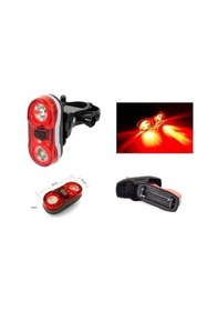 Resim Bisiklet Arka Stop Işık Pilli Duet Siyah 