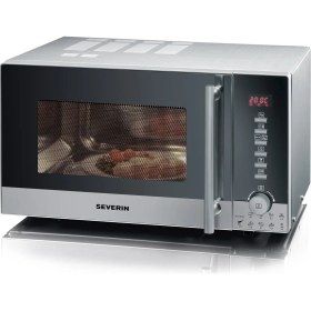 Resim Severin Mw 7877 Mikrodalga / 800 W / 20 L Pişirme Alanı / Mikrodalga, Izgara ve Sıcak Hava Ayrı Ayrı Veya Birleştirilebilir / Gümüş-Paslanmaz Çelik 