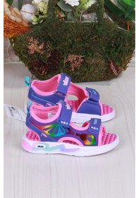 Resim Vicco 332.p25y.210 Mor But Anatomik Işıklı Kız Çocuk Sandalet Mor 